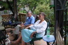 Don and his wife, Gay, relaxing - September 2012