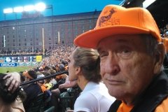 Don at the Baysox game with Ken Green