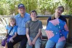 Don with Grandkids - July 2003