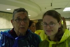 Don and Sarah Behind Falls - July 2006