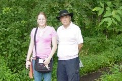 Don and Sarah - Sacred Grove - July 2006